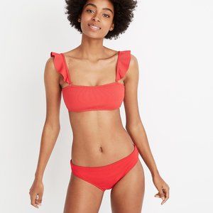 Madewell | NWT Ribbed Classic Bikini Bottom
